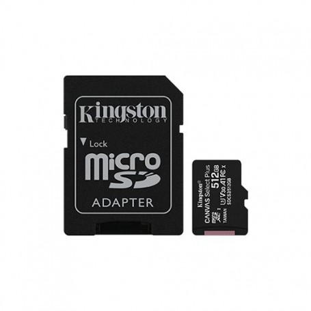 MEM MICRO SDXC 512GB KINGSTON CANVAS SELECTADAPT