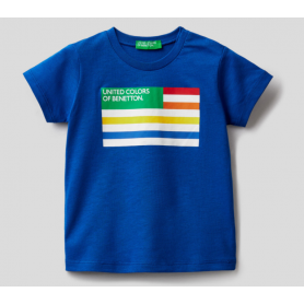 CAMISETA DE ALGODÓN ORGÁNICO CON ESTAMPADO TALLA 2-3