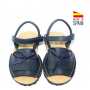 MENORQUINA FLECOS AZUL MARINO TALLA 33
