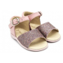 SANDALIA GLITTER ROSA TALLA 21