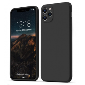 GOODVISH Funda de Silicona Líquida Ultrafina para iPhone 11 Pro MAX 6,5"