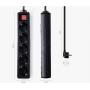 Famatel 9/705-N Regleta ecosockets 5 Interruptor Luminoso