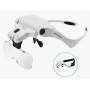 AUTOPkio Lentes de aumento, Lupa con luz 2 LED,
