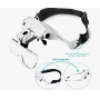 AUTOPkio Lentes de aumento, Lupa con luz 2 LED,