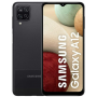 Samsung Galaxy A12 (2021), Negro, 32 GB, 3 GB RAM, 6.5" HD+, QuadCam, Exynos 850, 5000 mAh, Android 11