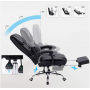 Songmics OBG71B Racing -Silla de Escritorio/ Computadora