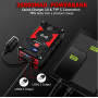 BuTure Arrancador de Coches, 800A 12800mAh Arrancador de Baterias de Coche para 6.0L Gasolina o 5.0L Diesel (800A)