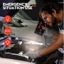 BuTure Arrancador de Coches, 800A 12800mAh Arrancador de Baterias de Coche para 6.0L Gasolina o 5.0L Diesel (800A)