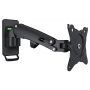 Invision 17-27 Pulgadas Soporte Monitor Pared y Soporte TV, VESA 75x75mm y 100x100mm con Brazo de Resorte de Gas