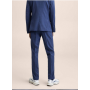 Pantalón traje slim fit lana virgen