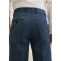 Pantalón traje slim fit lana
