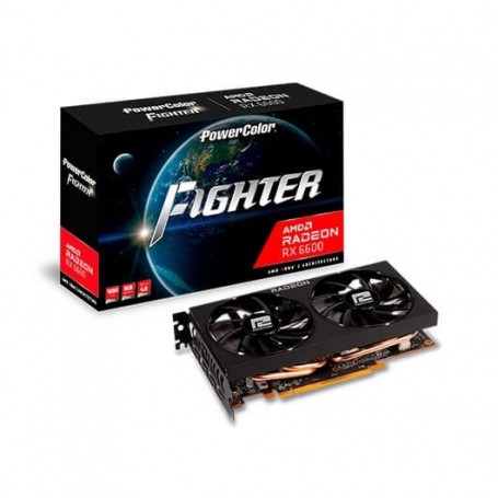 TARJETA GRaFICA POWERCOLOR RX 6600 FIGHTER 8GB GDDR6