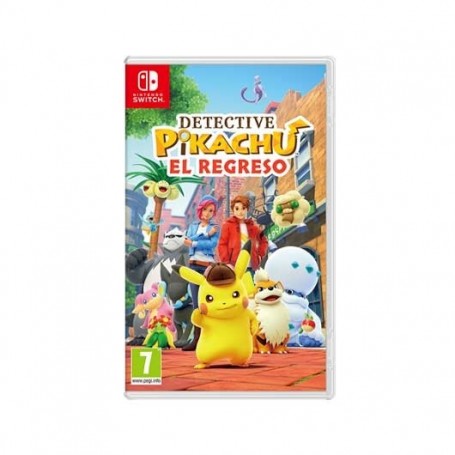 JUEGO NINTENDO SWITCH DETECTIVE PIKACHU EL REGRESO