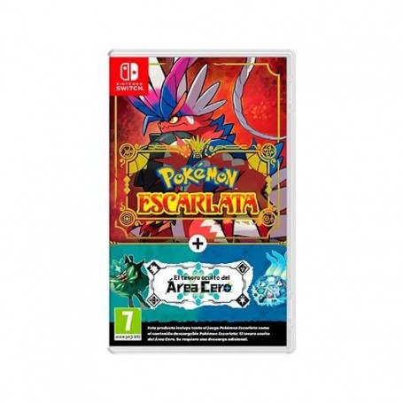 JUEGO NINTENDO SWITCH POKEMON ESCARLATAEXPANSION