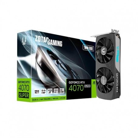 TARJETA GRaFICA ZOTAC RTX 4070 SUPER TWIN EDGE 12GB