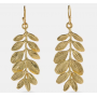 Pendientes medianos hoja