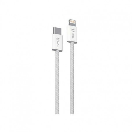 CABLE UNICO USB TIPOC A LIGHTNING 30W 1M PVC