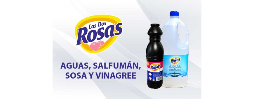 Aguas, salfumán, sosa y vinagre