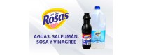 Aguas, salfumán, sosa y vinagre