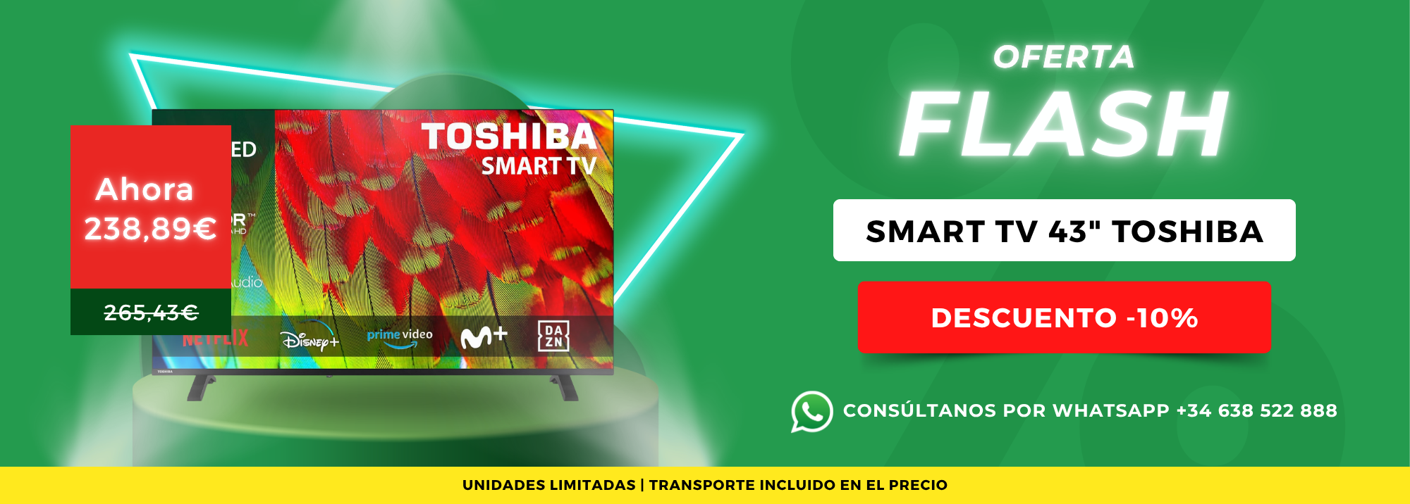 OFERTA FLASH SEPTIEMBRE